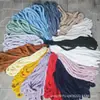 Tiras de imitación de pelo de conejo rex para decoración de ropa de invierno, tiras de pelo hechas a mano para manualidades DIY, coloridos accesorios para disfraces de actuación y baile, ribete de pelo