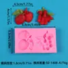 Múltiplos Tipos de Formas de Silicone de Frutas e Legumes para Brinquedos de Comida Realistas, Chocolate, Resina e Formas para Assar Bolo