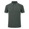 Camisa Polo de Algodón con Fibra Elástica de 185g Hecha a Medida de Manga Corta con Cuello Camisero Camisa Publicitaria Ropa de Trabajo Camiseta Logo Personalizado