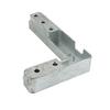 Bisagra universal tridimensional de mundo para puerta de gabinete, bisagra oculta, puerta de marco de aluminio, amortiguador de amortiguación, bisagra superior e inferior para puerta, fabricantes de bisagras ocultas