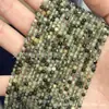 Piedra Turmalina, Granate, Ágata, Piedra Lunar, Lapislázuli, Cristal Cuentas Facetadas de 3 mm, Cuentas Sueltas para Manualidades