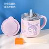 Sanrio Copo de Leite com Canudo Lomi Fresco Copo de Suco Copo para Escovar os Dentes Copo para Gargarejo Meninas Novo Caneca Beber Água