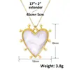Collar Colgante Transfronterizo Nuevo Nicho Mariposa Degradado Amor Tortuga Abeja Animal Pequeño Joyería de Lujo Ligero Alta Gama