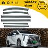 Adecuado para 23 Chuanqi E9 protector de lluvia para puerta de coche protector de lluvia para ventana de coche ceja de lluvia protector de lluvia decoración modificada