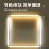 Tira de Luz LED Tubular Integrada T5T8 para Sala de Estar, Iluminación Oculta, Lámpara Fluorescente de Tres Colores Cambiantes, Tubo de Luz para el Hogar 1.2m