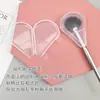 Cubierta Protectora Antipolvo para Brocha de Maquillaje Manga Protectora Anti-Frizz Herramienta de Almacenamiento de Brochas Tapa de Plástico Portátil Impermeable