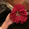 Gravata de Cabelo Elegante e Suave Estilo Coreano 2025 para Mulheres, Nova Faixa de Cabelo de Renda para Penteados de Coque, Acessório de Cabelo