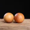 Taihang Ciprés Salud Sólido Fitness Bola de Salud Bola de Salud Masaje Balón de Mano Bola de Longevidad Regalo para Ancianos Pieza de Mano