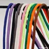 Estoque de Fábrica Cordão de Cintura Cordão de Moletom Cordão Redondo de Poliéster Colorido 5MM Cordão de Cintura de Calça Cordão de Ajuste Acessórios para Vestuário Atacado