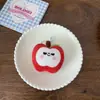 Llaveros Divertidos de Tela de Dibujos Animados de Verduras y Frutas, Lindos Dijes para Bolsos con Temática de Comida, Regalos para Parejas y Mejores Amigos, Accesorios