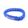 Pulseras Planas Retorcidas de Silicona de Grado Alimenticio Personalizadas con Logo Imprimible, Estilo Europeo y Americano Pulseras de Silicona Personalizadas de Goma de Silicona