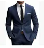 Terno Masculino Mais Vendido de Comércio Exterior Terno Europeu e Americano Casual Calças de Duas Peças Terno de Jantar de Casamento Jaqueta para Homens