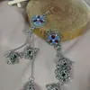 Brincos de Sino com Franja Prata Vintage Boêmio Estilo Étnico Feminino Brincos de Brigadeiro da Savana Mongol