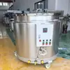 Diversas Especificaciones de Tanques de Calentamiento con Camisa Móviles, Tanques de Calentamiento Dobles/Encapotados de Gran Capacidad, Tanques Desmontables de Acero Inoxidable, Resistentes a la Corrosión