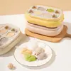 Molde de Silicona de Grado Alimenticio con Diseño de Caricatura de Helado con Tapa para Uso en Casa, Helado Casero para Niños, Molde para Paleta de Queso