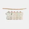 Conjunto de Verano de Manga Corta para Bebé Niños Pequeños Separado Algodón Puro Niños Niñas Conjunto de Dos Piezas Ropa Delgada para Niños Ropa de Verano para Bebés