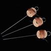 Anzuelo para tortuga, línea de 10 m, banda elástica resistente para caballos, anzuelo doble, anzuelo para tortuga, pesca con pez negro, anzuelo de cabeza torcida para bagre