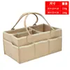 Bolsa de pañales de fieltro transfronteriza al por mayor Bolsa de almacenamiento miscelánea de gran capacidad Bolsa para mamá al aire libre Bolsa de almacenamiento de pañales de fieltro