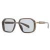 Nuevas gafas de aviador masculinas europeas y americanas, gafas de sol retro de doble haz, gafas de sol, gafas de sol transfronterizas en stock, venta al por mayor 6088