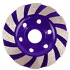 Disco de Lixa com Copo Diamantado para Pedra e Concreto, Disco de Lixa para Mármore Espessado e Aumentado de 100mm para Esmerilhadeira Angular
