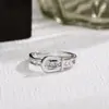 Anel de Fivela de Cinto Totalmente Diamantado Seiko Tendência no TikTok para Mulheres, Luxo Leve, Anel Aberto Sofisticado de Nicho Atacado