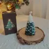Vela de Navidad Regalo de Año Nuevo Regalo de Acompañamiento Venta al por Mayor Transfronteriza Aromaterapia Árbol de Navidad Papá Noel Decoración de Escena Adornos