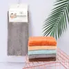 Pano de Limpeza Catiônico Verde com Listras Verticais 30*30, Pano de Limpeza Absorvente que Não Deixa Marcas Preguiçoso para Balcão de Bar e Sala de Estar