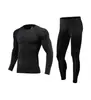 Traje de entrenamiento de secado rápido para deportes al aire libre transfronterizo, conjunto transpirable para correr y fitness, ropa de compresión 3D transpirable y que absorbe el sudor de alta elasticidad