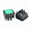 Certificação de Segurança CQC Kcd9 Vermelho Quadrado Grande Seis Pinos Interruptor Alavanca Impresso Oi 6 Pinos Duas Velocidades Tipo Barco