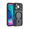 Adecuado para Funda de Teléfono Magnética para iPhone 18 Pro Max con Fuerte Atracción Magnética, Textura Similar a la Piel, Acabado Mate para Apple 17 Pro, Anticaídas para 16, Funda Protectora para 15