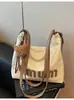 Bolsa Tote Transfronteriza para Mujer, Gran Capacidad, Nuevo Bolso Cruzado de Hombro con Cadena de Nicho Otoño e Invierno 2026, Mochila Multifuncional