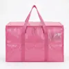 Ventas Directas de Fábrica Bolsas Impermeables Transfronterizas para Almacenamiento de Ropa y Colchas, Bolsas para Mudanza, Bolsas con Cierre de Gran Capacidad, Bolsas de Almacenamiento Tejidas Laminadas