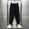 Estilo de Rua Transfronteiriço Y2K Hip-Hop Rock Estampa de Letras em Espuma Bordado Calças Casuais Unissex Calças Esportivas Retas Largas