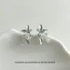 Pendientes de Pétalo de Circonita de Moda, Elegantes, Delicados, Lujosos, de Gama Alta, Versátiles para el Día a Día, Pendientes Personalizados y Exquisitos para Mujer