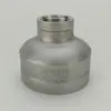 Reductor de fundición de acero inoxidable 304, accesorio de rosca interior, conector de fontanería de diámetro variable 316 con rosca interior