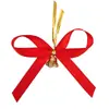 Sino de Natal Transfronteiriço Laço Decoração Pendente Festa de Natal Guirlanda Interna Árvore de Natal Decoração de Presente Laço