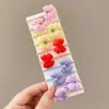 Goma Elástica para Niñas Lazo para el Cabello Lindo para Bebé No Lastima el Cabello Cuerda para el Cabello Banda para el Cabello del Pulgar Pequeño del Bebé Cuerda Simple para el Cabello Tocado