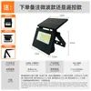 Lámpara de Pared Solar para Patio Transfronteriza Iluminación Exterior Jardín LED Plegable Sensor de Cuerpo Humano Reflector Inteligente