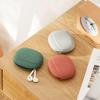 Silicone portátil Bolsa Cabo de carregamento Fone de ouvido Armazenamento de linha Óculos dobráveis Caso Chave de mudança Caso Armazenamento de fone de ouvido Bolsa