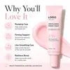 Crema Facial de Comercio Exterior Transfronterizo Pdrn Iluminadora, Hidratante, Cuidado de la Piel y Reparadora Crema Pdrn Rellenadora y Reafirmante 30g
