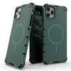 Adecuado para Apple Iphone11Promax Funda de Teléfono Magnética con Textura de Rejilla Funda para Teléfono Iphone11Promax