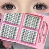 Conjunto popular de cola para exportação, leve e fino, para um look de maquiagem claro e natural, perfeito para garotas doces, e ideal para cílios postiços transfronteiriços