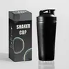 Taza Batidora de Acero Inoxidable de una Sola Capa 304 Botella de Agua para Deportes al Aire Libre Taza de Agua para Fitness Taza Batidora Portátil para Mezclar Proteína en Polvo