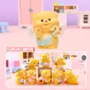 Ins Popular Oso de Crema de Leche Caja Sorpresa Figura de Oso Mascota Linda Decoración Divertida para Tienda