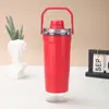 Vaso Batidor Portátil Transfronterizo Termo de Acero Inoxidable 304 Gran Capacidad Taza para Deportes al Aire Libre Mantenimiento Frío al Vacío Taza de Café