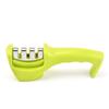 Afilador de Cuchillos Doméstico de Tres Etapas Personalizado Transfronterizo para la Cocina Afilador de Cuchillos Multifuncional de Cerámica, Acero de Tungsteno y Diamante