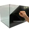 Pegatina de fondo negro engrosada para acuario, adherida electrostáticamente, bloqueadora de luz, impermeable, película para vidrio de acuario, directo del fabricante, venta al por mayor