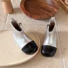 Botas Martin estilo francés inspiradas en Chanel, nueva colección primavera/otoño 2026, botines de bloques de color estilo coreano con suelas suaves para niñas
