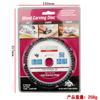 Disco de Corrente de Corte de 5 polegadas 22 Dentes 100 Rebarbadora Angular Corrente Disco Corrente para Madeira Motosserra Ranhura Rebarbadora Angular