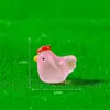 Paisaje en miniatura, paisajismo con musgo para jardinería, accesorios decorativos hechos a mano para bricolaje, figuras de animales lindas, luces nocturnas brillantes